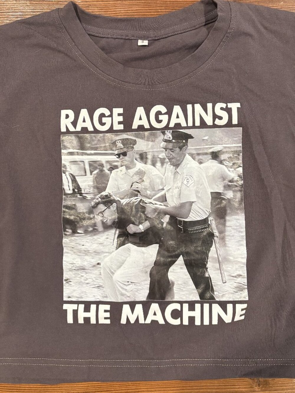 Rage Against The Machine/Bernie Sanders Crop Top